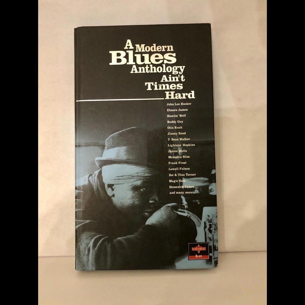 A Modern Blues Anthology - Ain't Times Hard 4 CD Good Cond